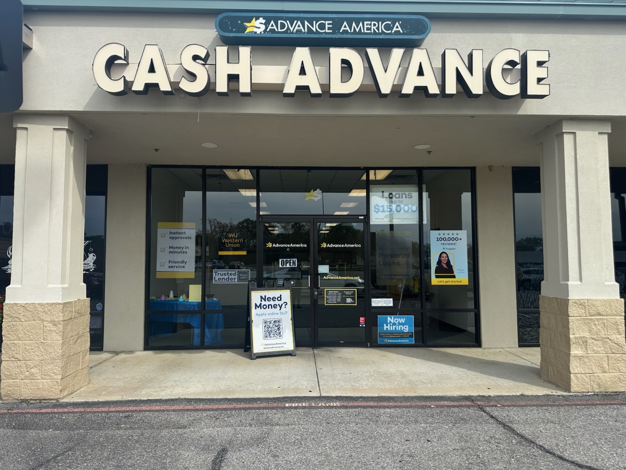 Advance America 5647 Main St., Ste. B, Zachary, LA Store