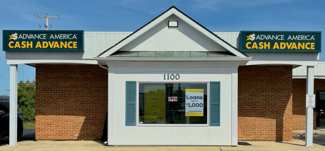 Advance America 1100 N. Cable Road, Lima, OH Store