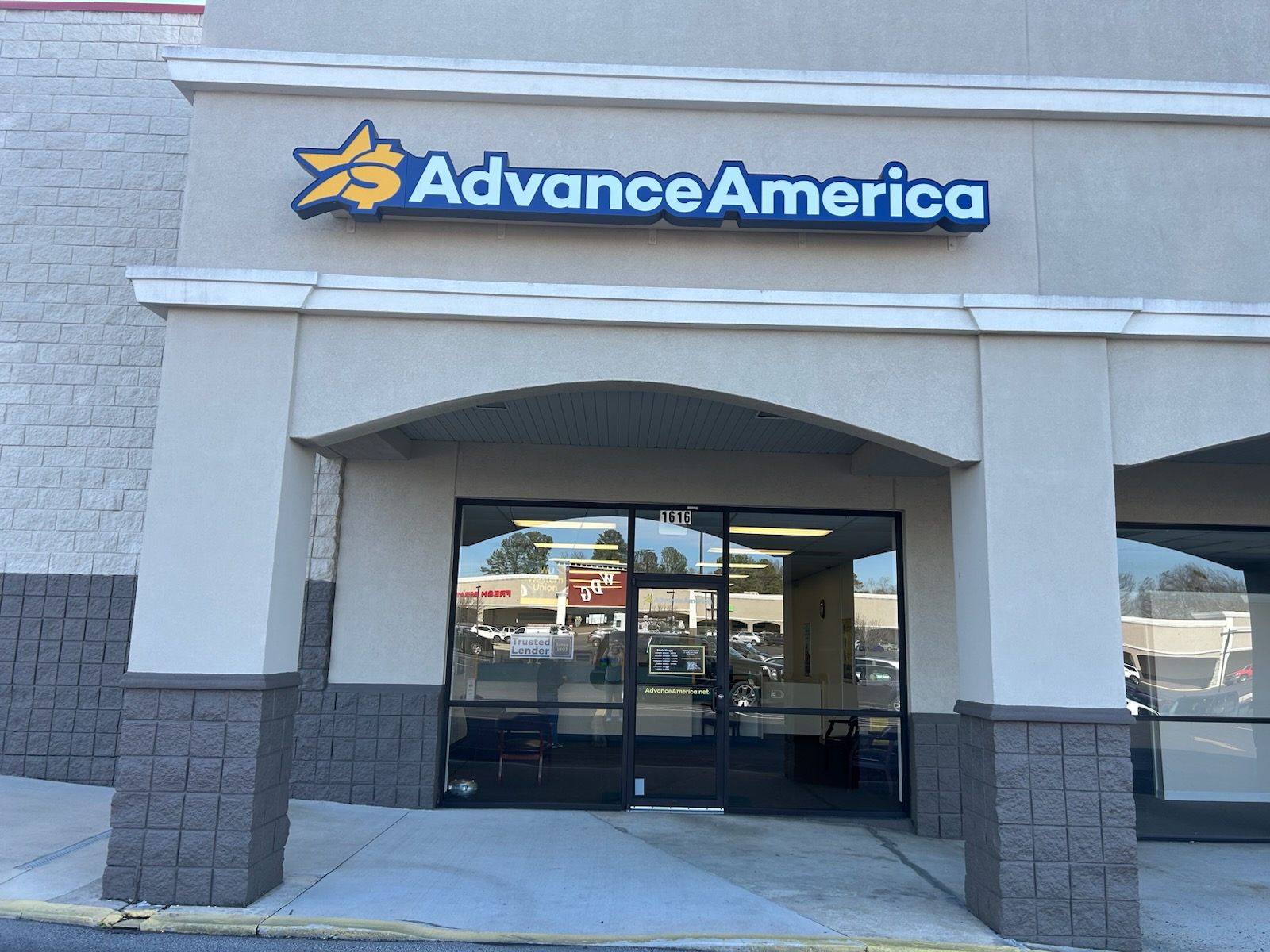 Advance America 1616 Town Square Shopping Center, Cullman, AL Store