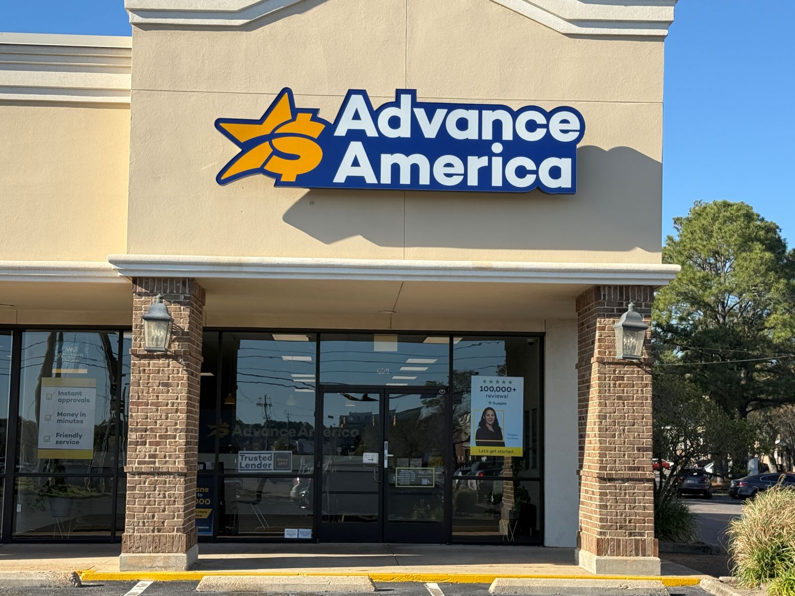 Advance America 3696 Airport Blvd., Ste. A, Mobile, AL Store