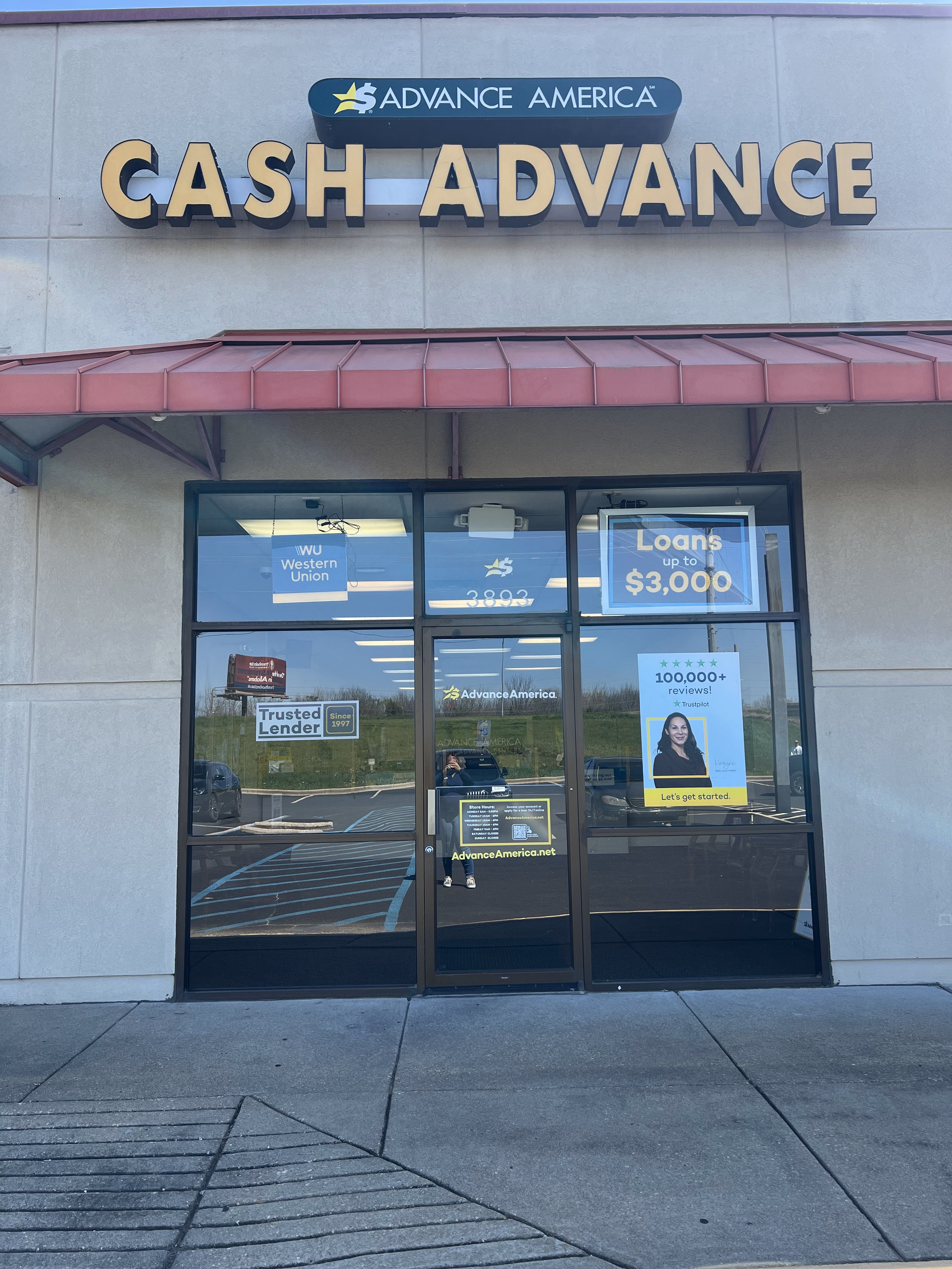 Advance America 3893 Eastern Blvd., Ste. 200, Montgomery, AL Store