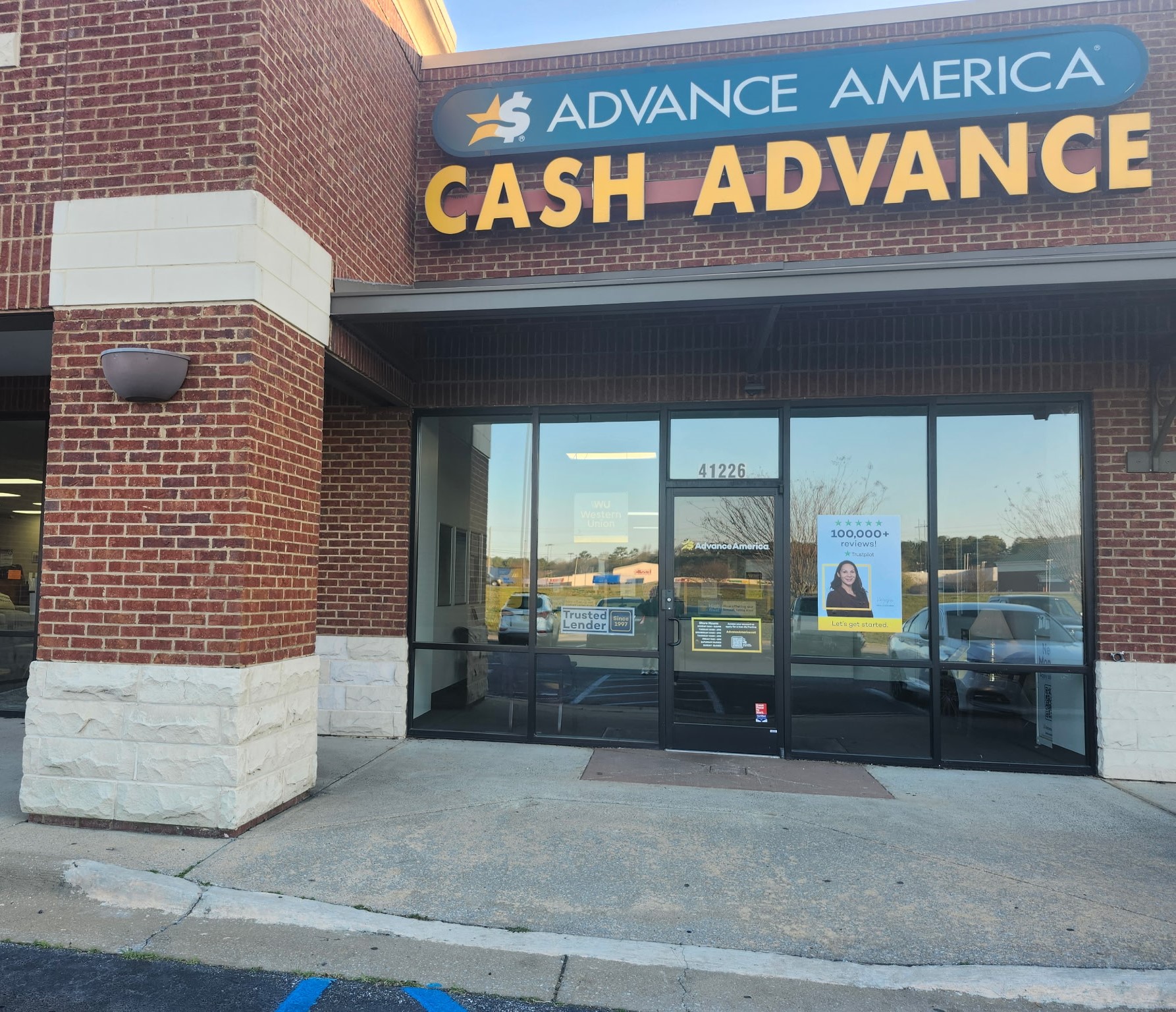 Advance America 41226 Highway 280, Sylacauga, AL Store