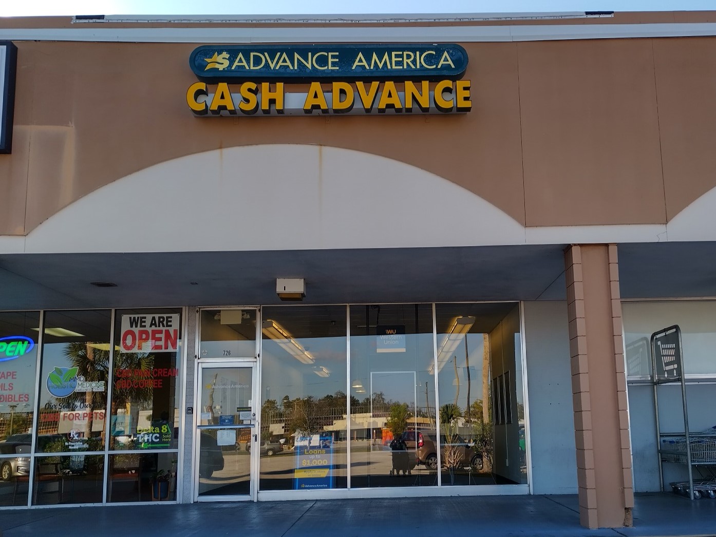 Advance America 726 SE US Hwy. 19, Crystal River, FL Store