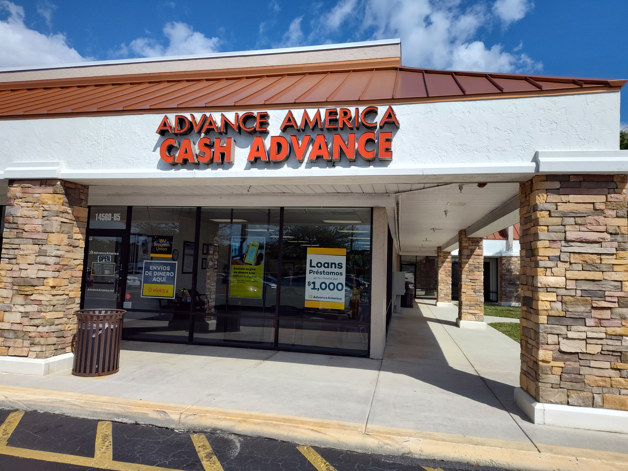 Advance America 14560 S. Military Trail, Ste. B5, Delray Beach, FL Store