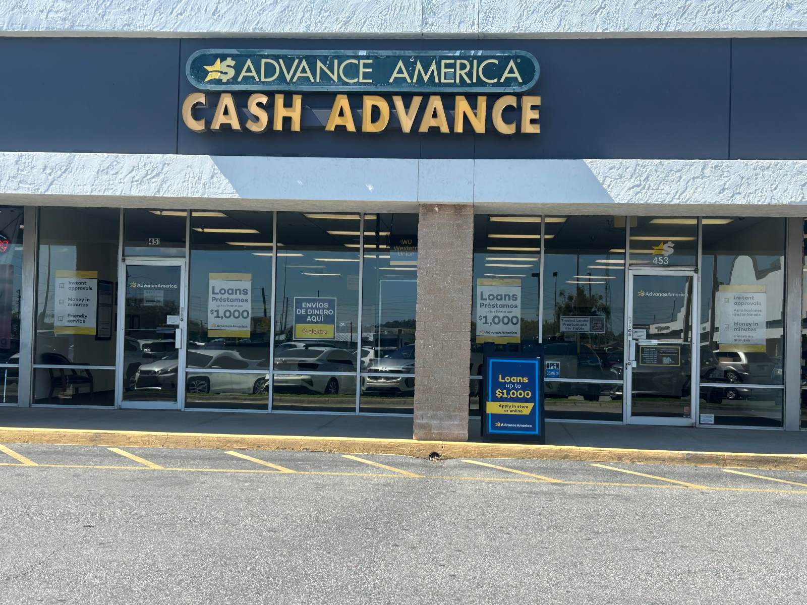 Advance America #451 & #453 Plaza Drive, Eustis, FL Store