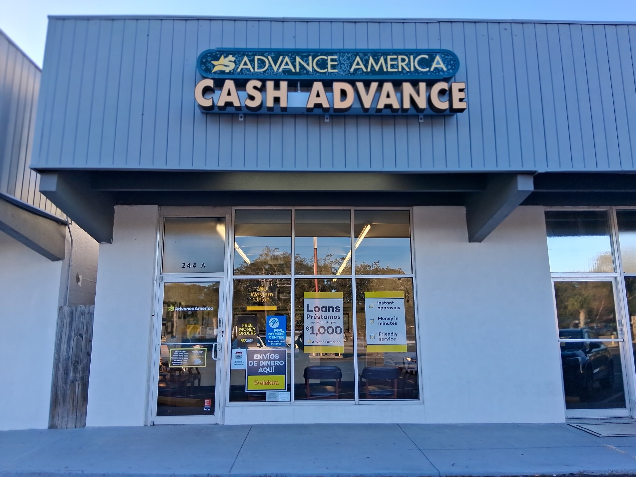 Advance America 244A Eglin Pkwy NE, Fort Walton Beach, FL Store