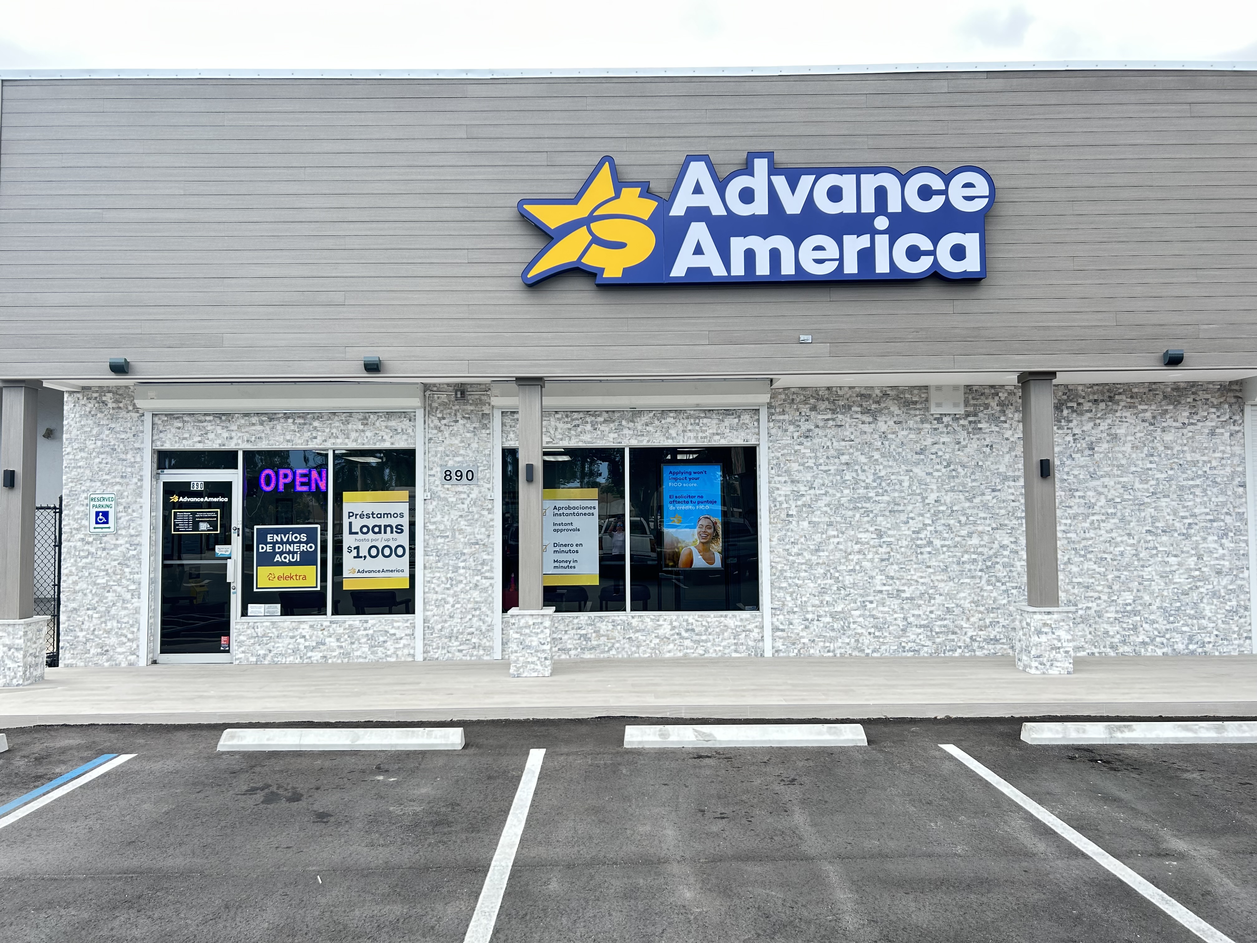 Advance America 890 N. Homestead Blvd., Homestead, FL Store