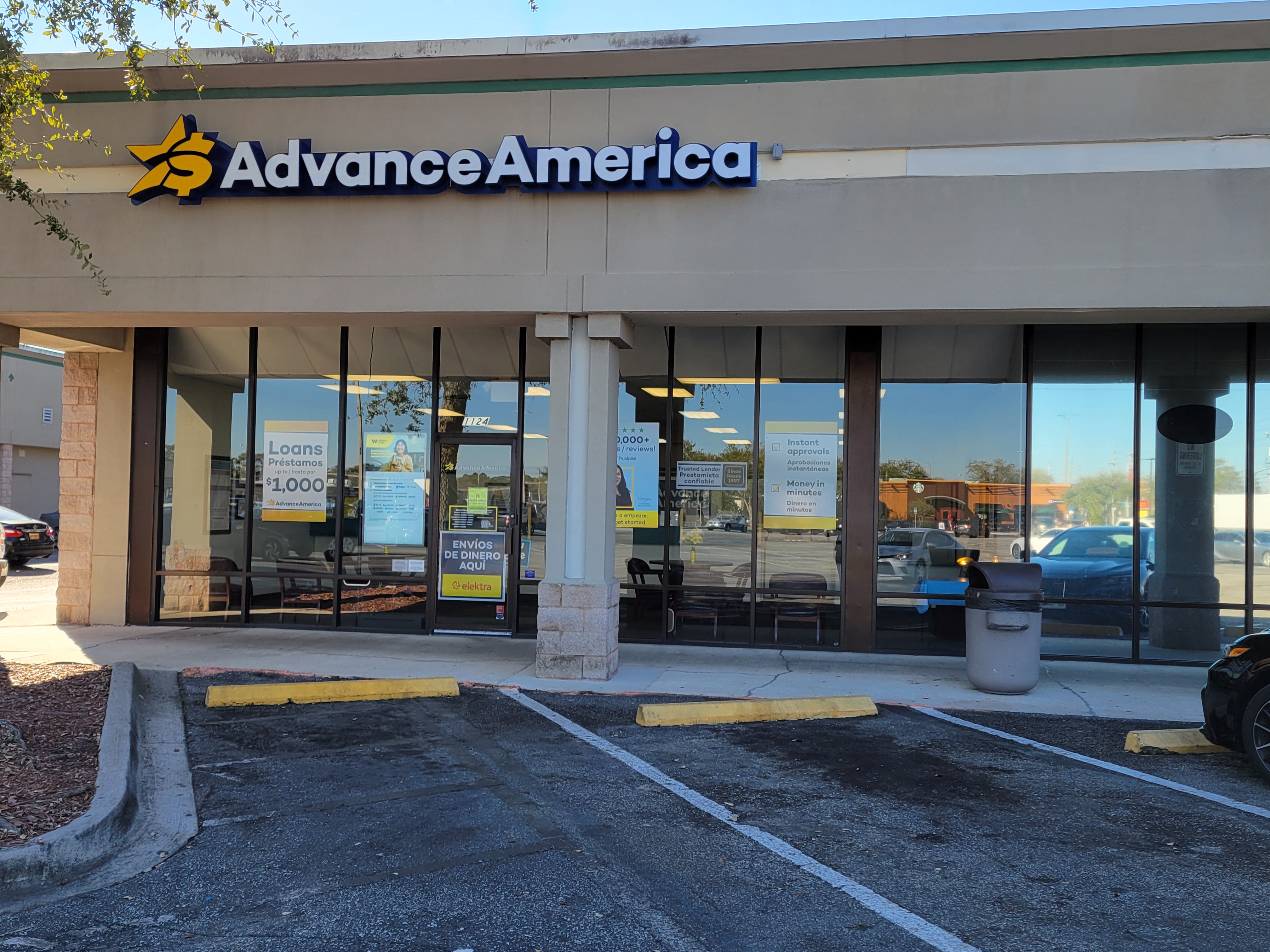 Advance America 1124 Dunn Ave., Jacksonville, FL Store