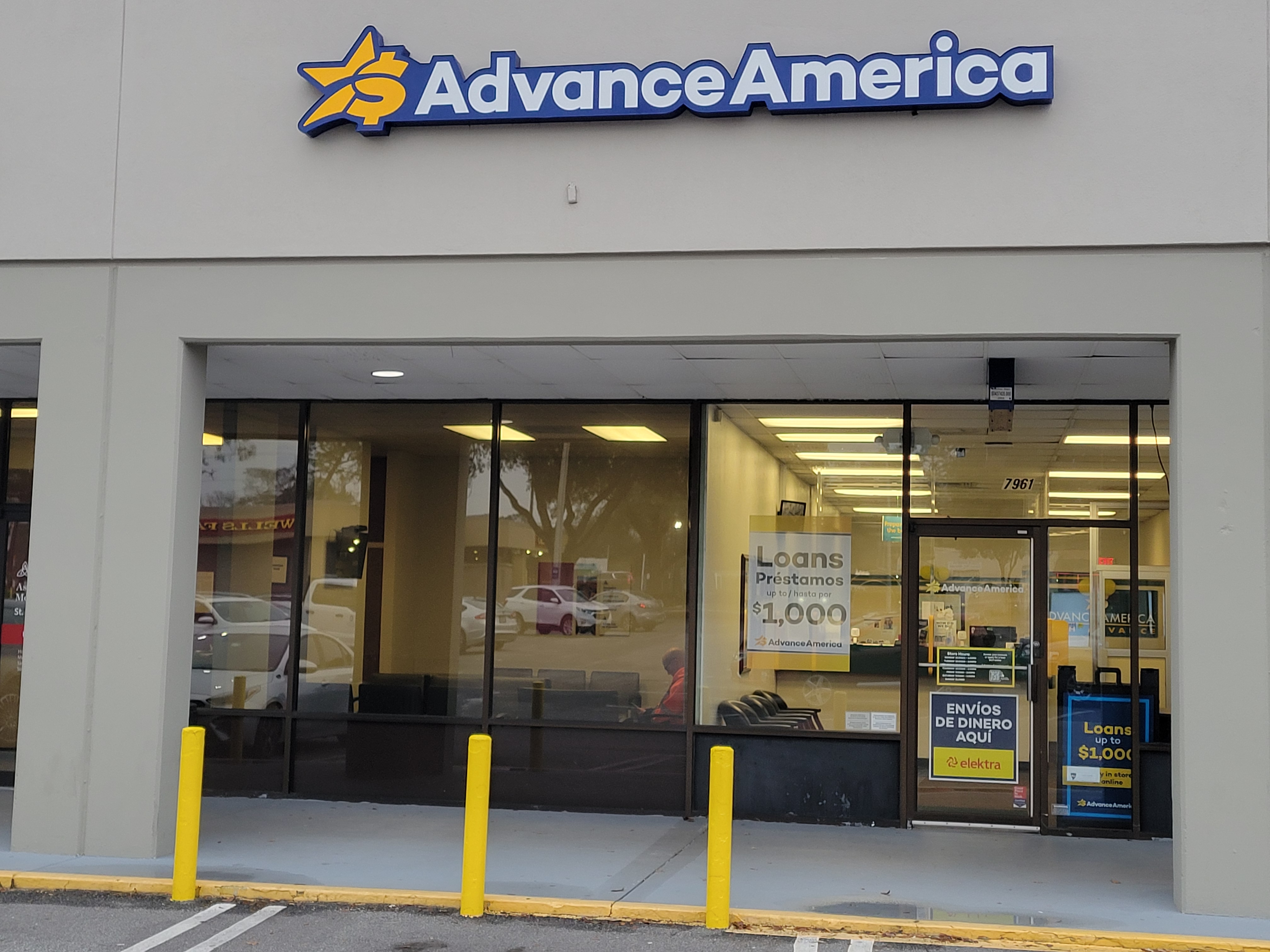 Advance America 7961 Normandy Blvd. #2, Jacksonville, FL Store