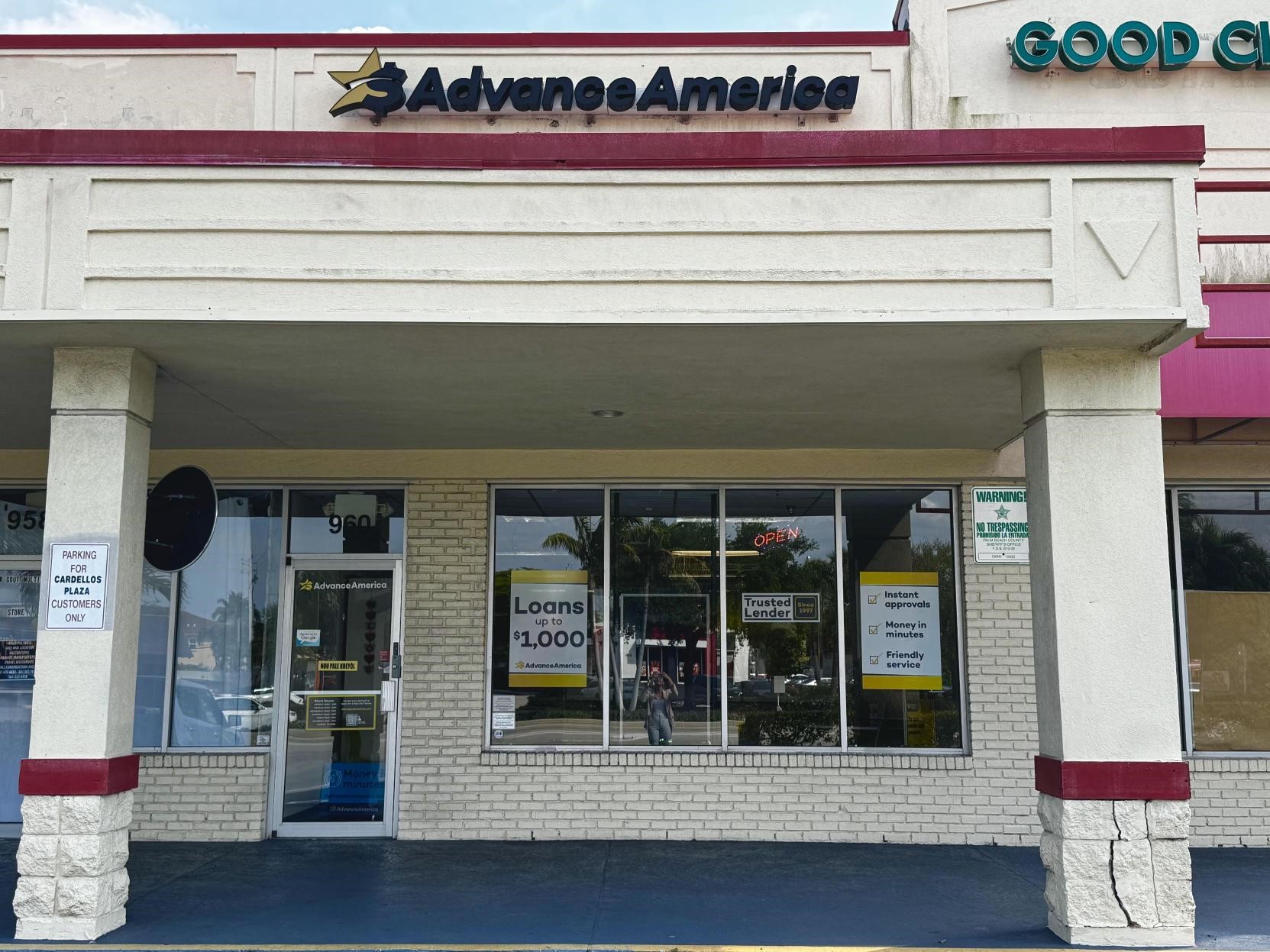 Advance America 960 Northlake Blvd., Lake Park, FL Store