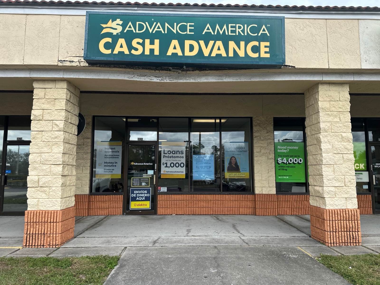 Advance America 1283 Ariana Street, Lakeland, FL Store