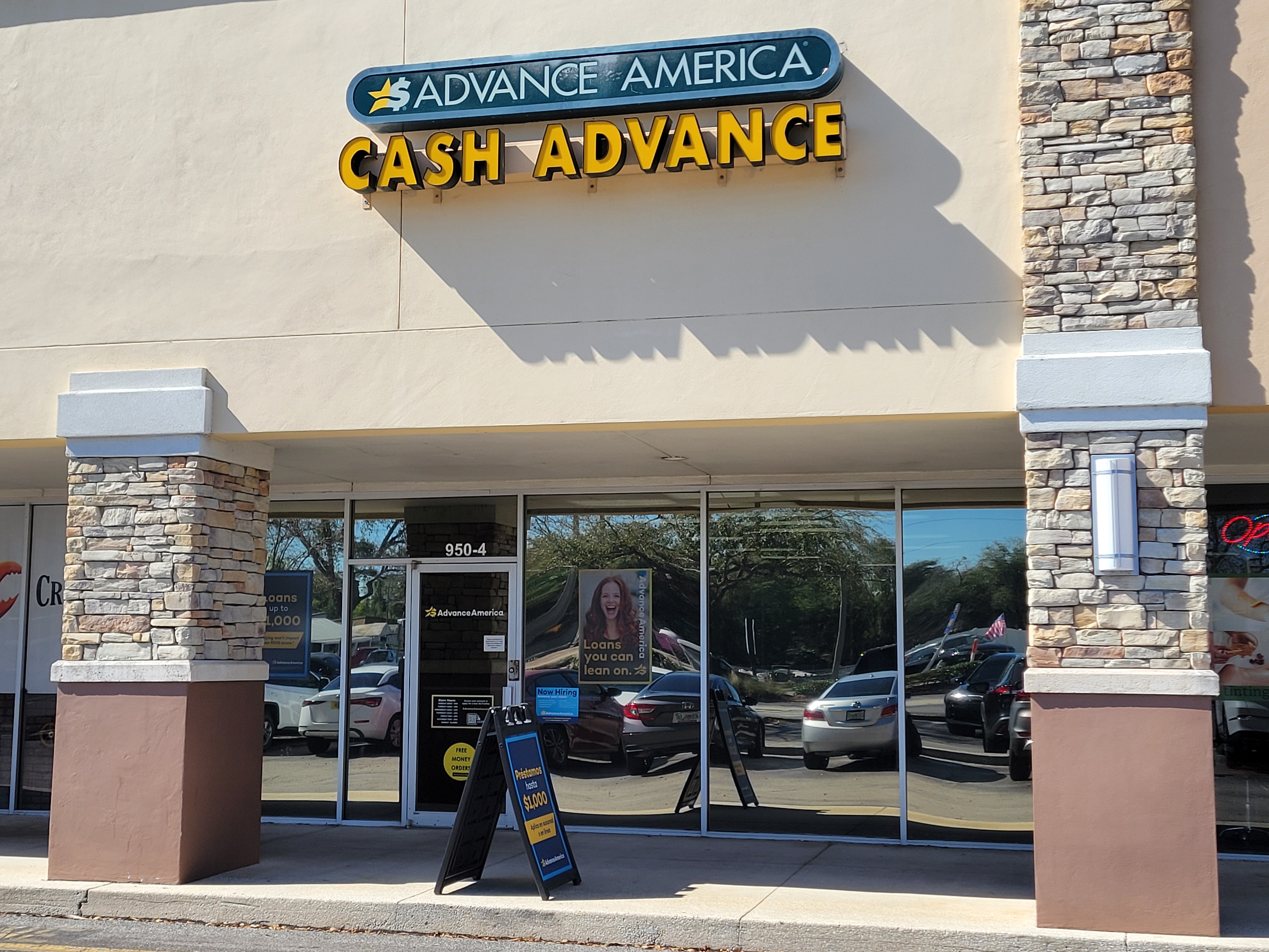 Advance America 950 Blanding Blvd, Suite 4, Orange Park, FL Store