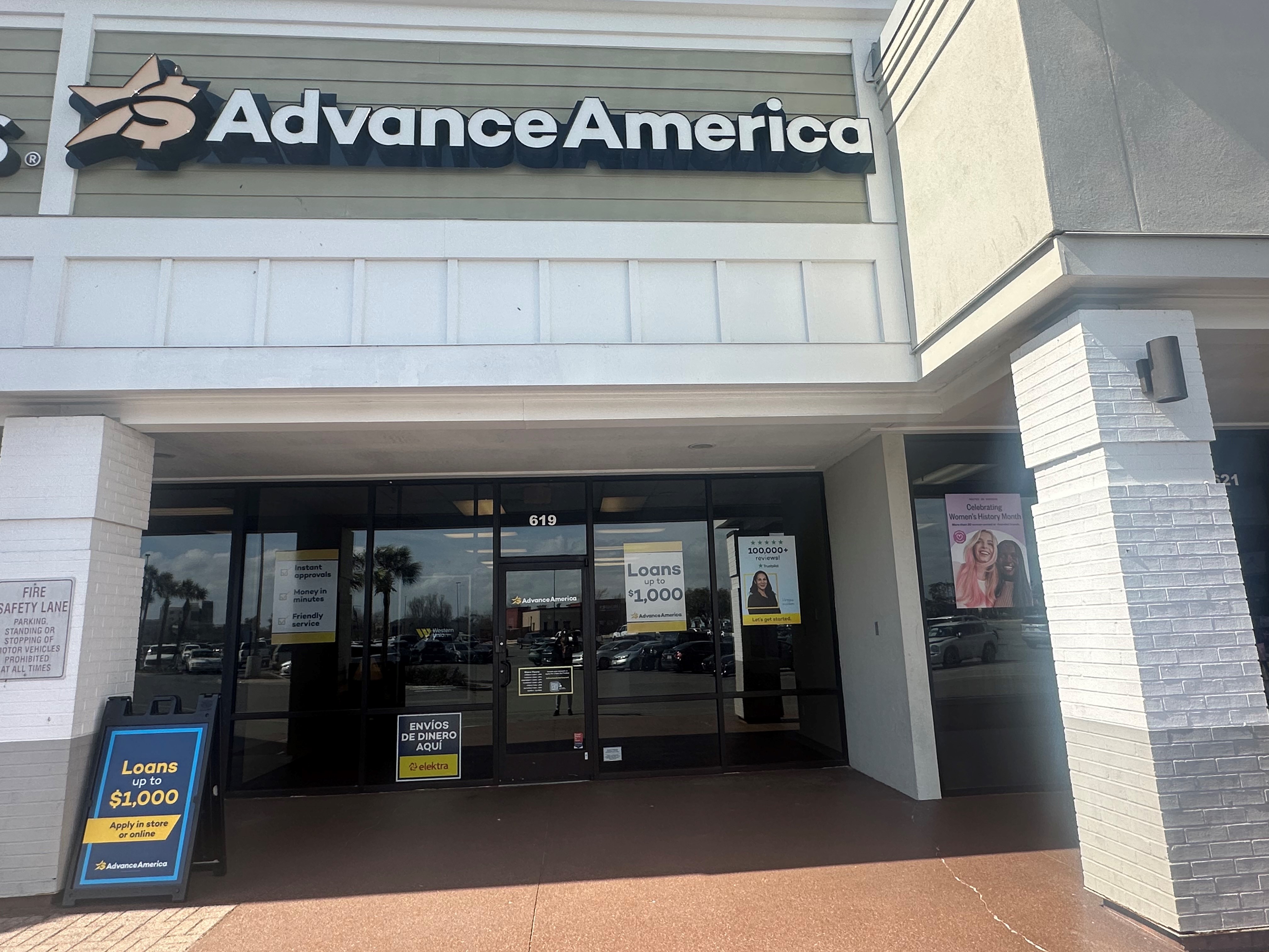 Advance America 619 W. 23rd Street, Panama City, FL Store