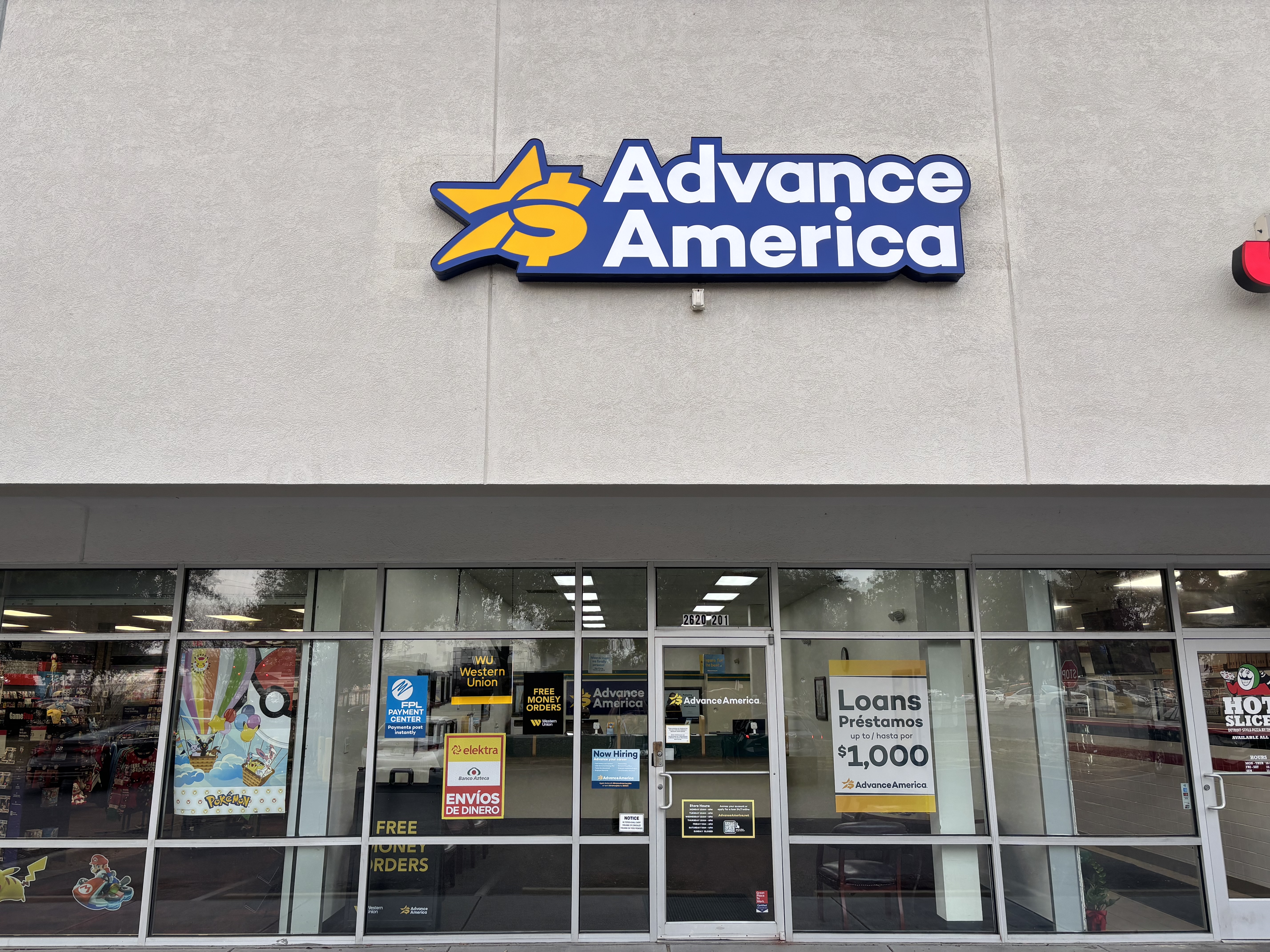 Advance America 2620 Creighton Rd., Ste. 201, Pensacola, FL Store