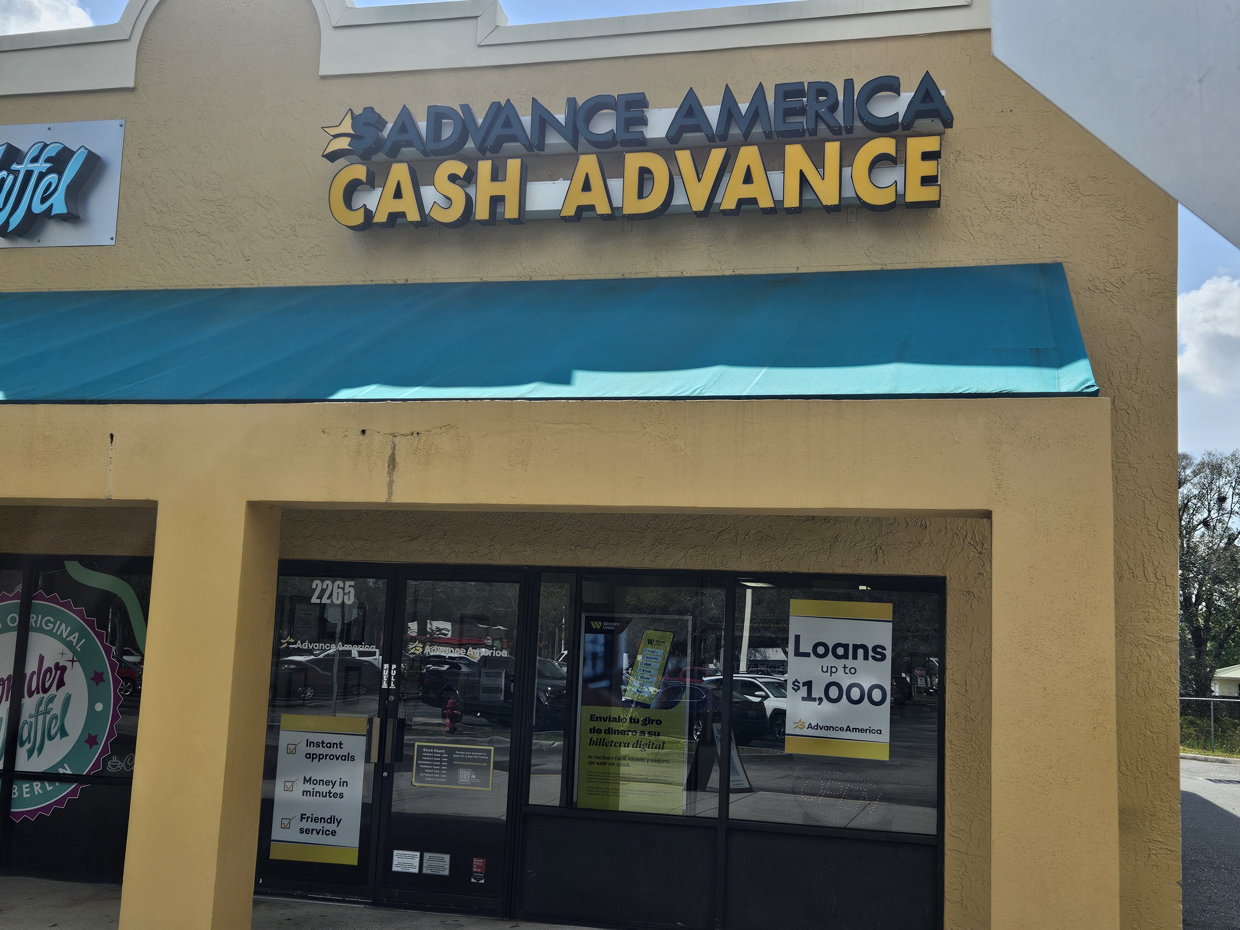 Advance America 2265 W. New Haven Avenue, West Melbourne, FL Store