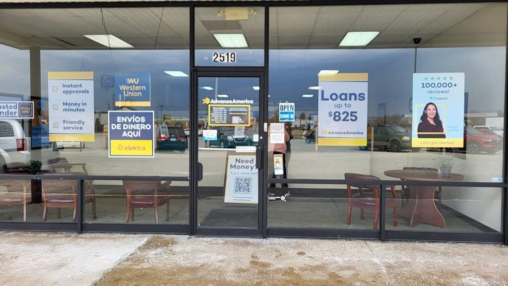 Advance America 2519 E. State Road 44, Shelbyville, IN Store