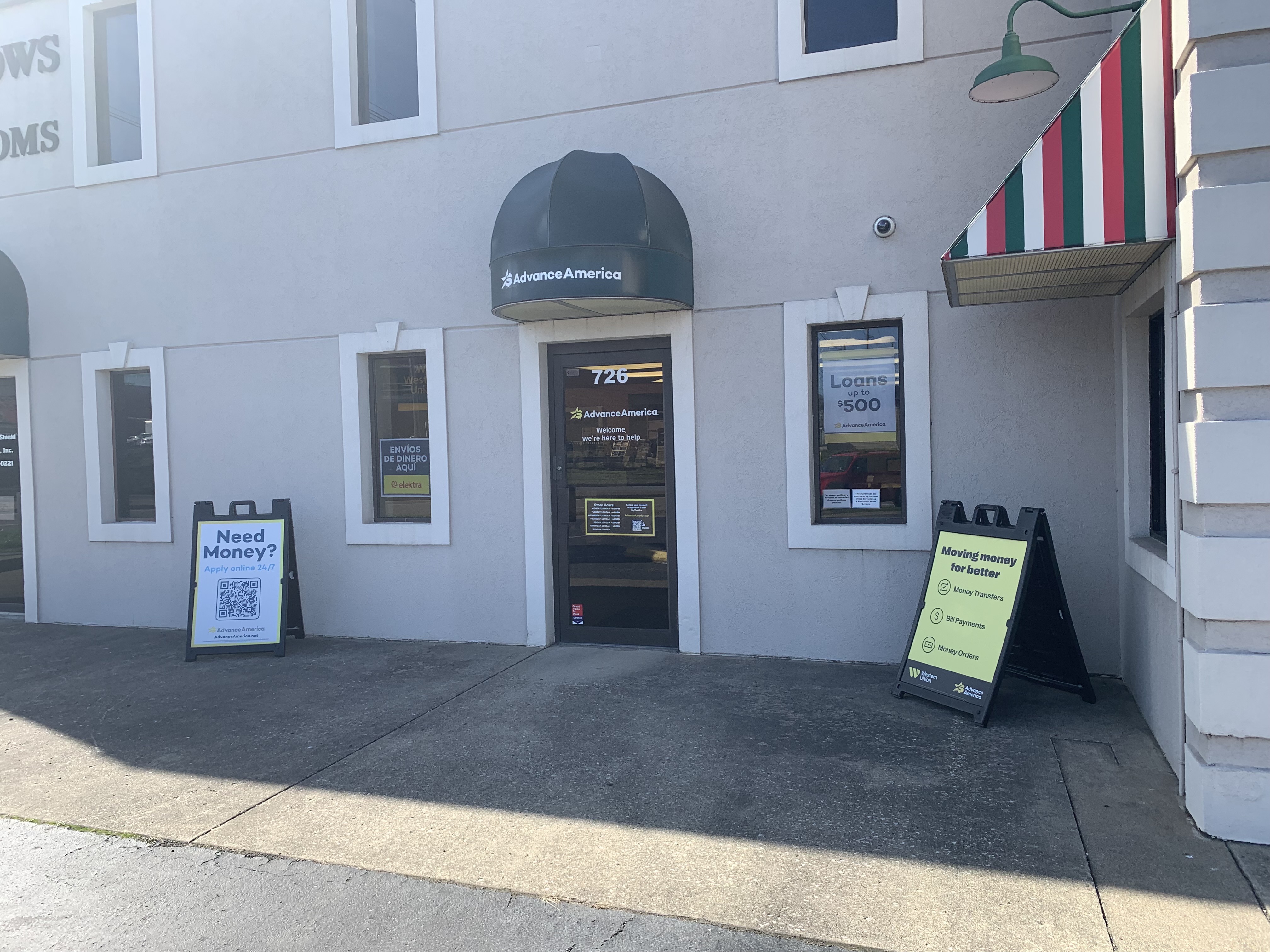 Advance America 726 Greenup Avenue, Ashland, KY Store