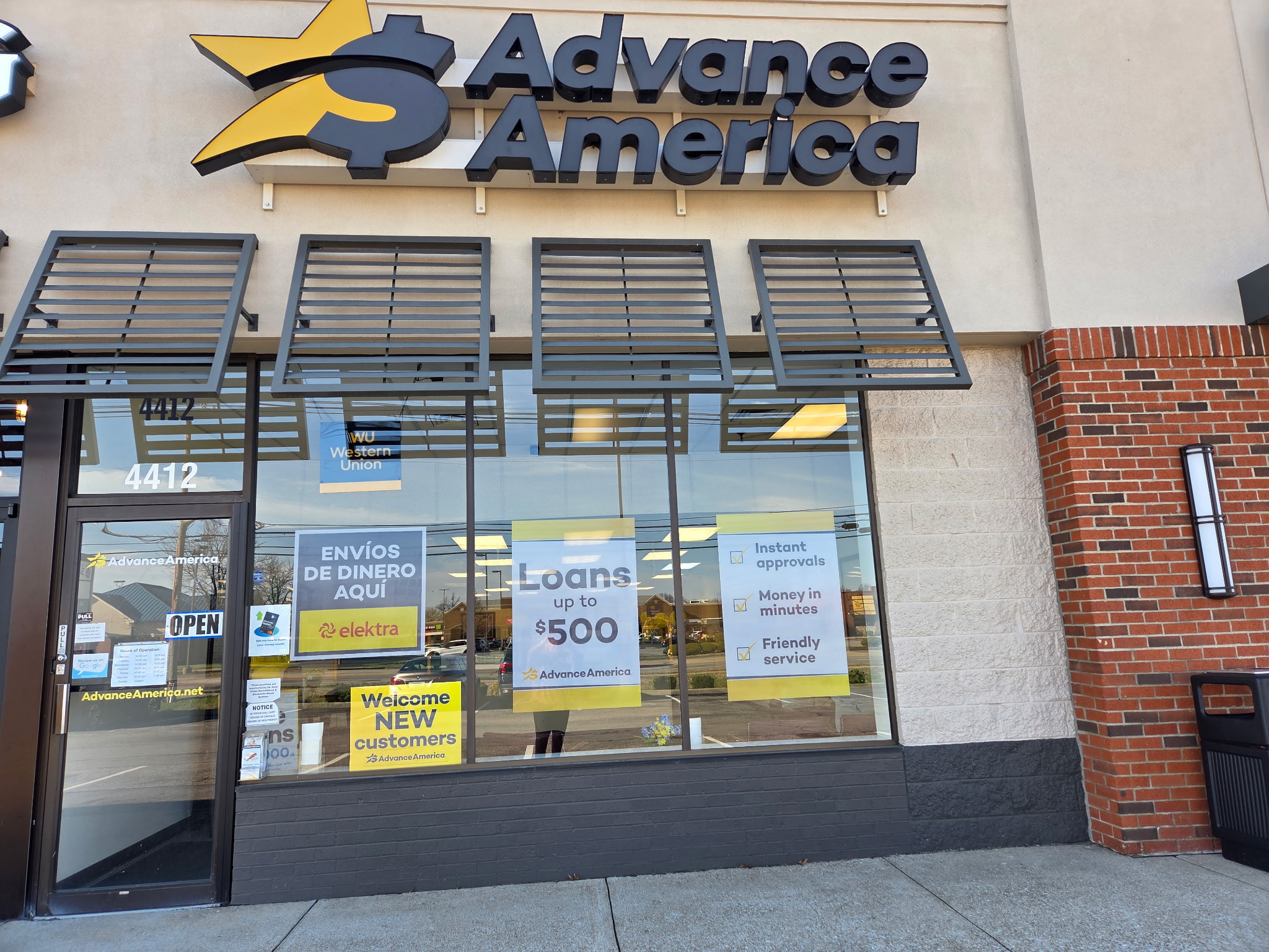 Advance America 4412 Outer Loop Hwy., Louisville, KY Store