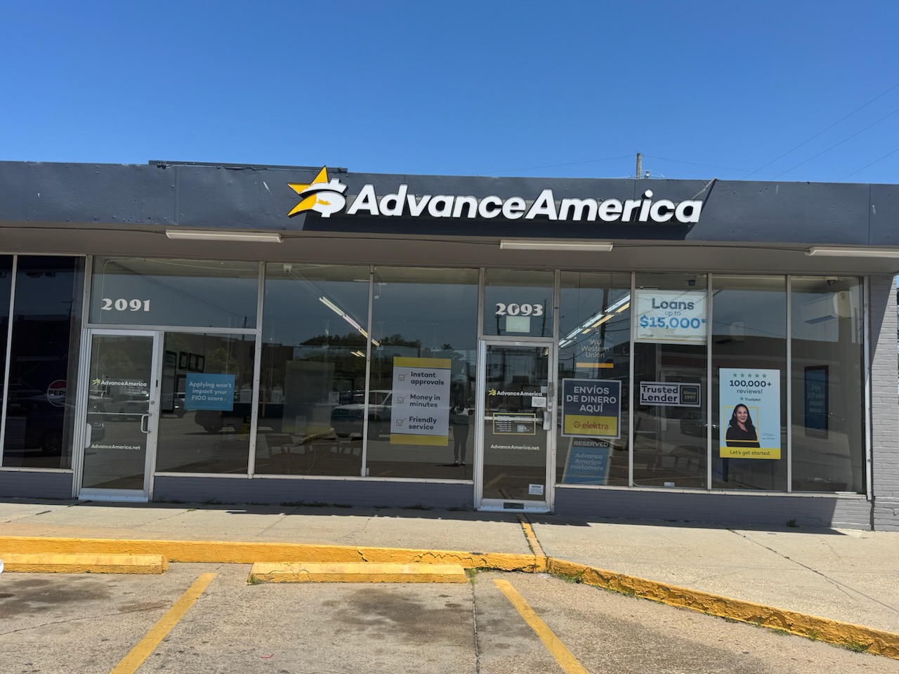 Advance America 2093 Caton St., New Orleans, LA Store