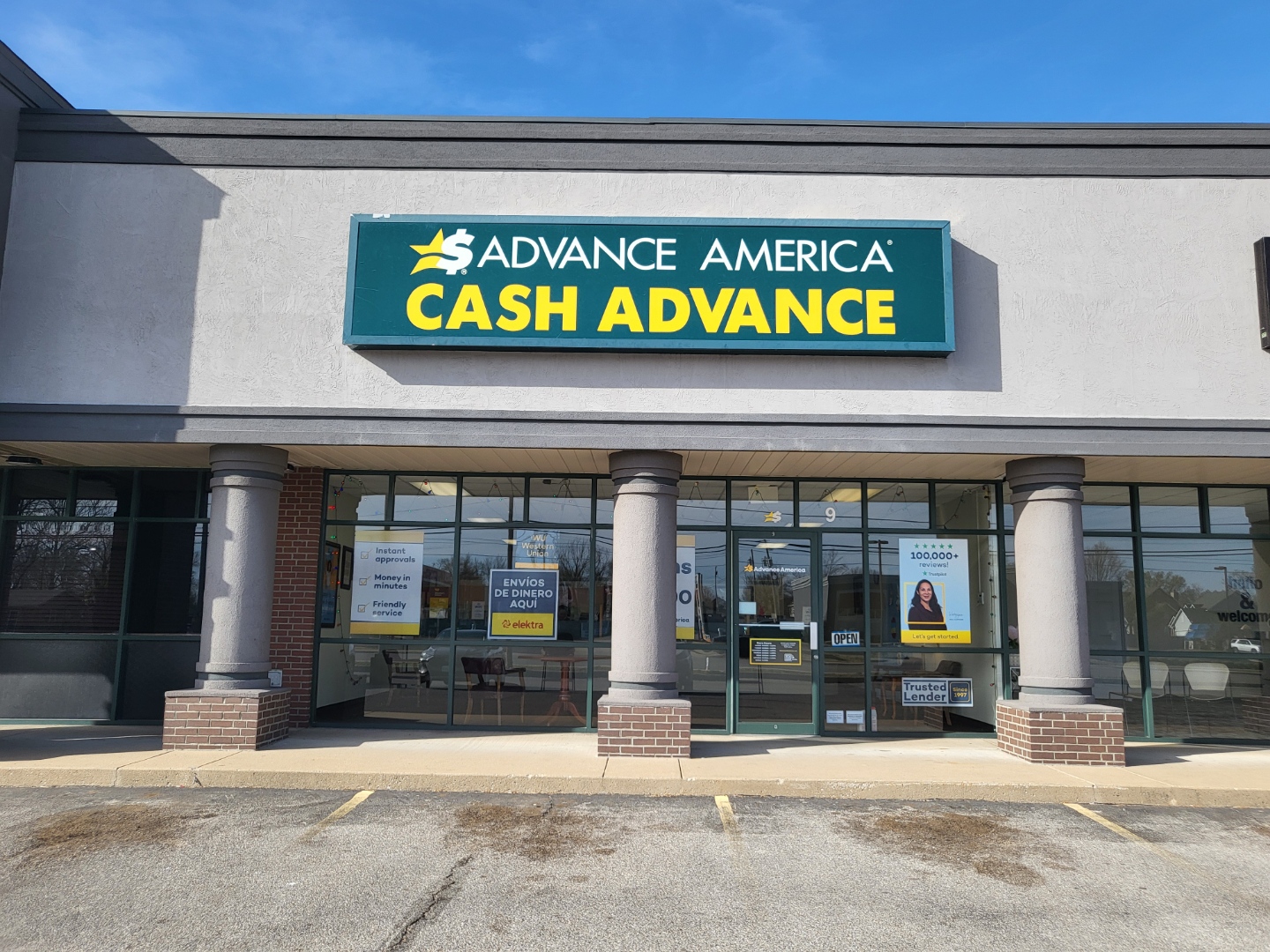 Advance America 1901 E. 32nd Street Suite 9, Joplin, MO Store