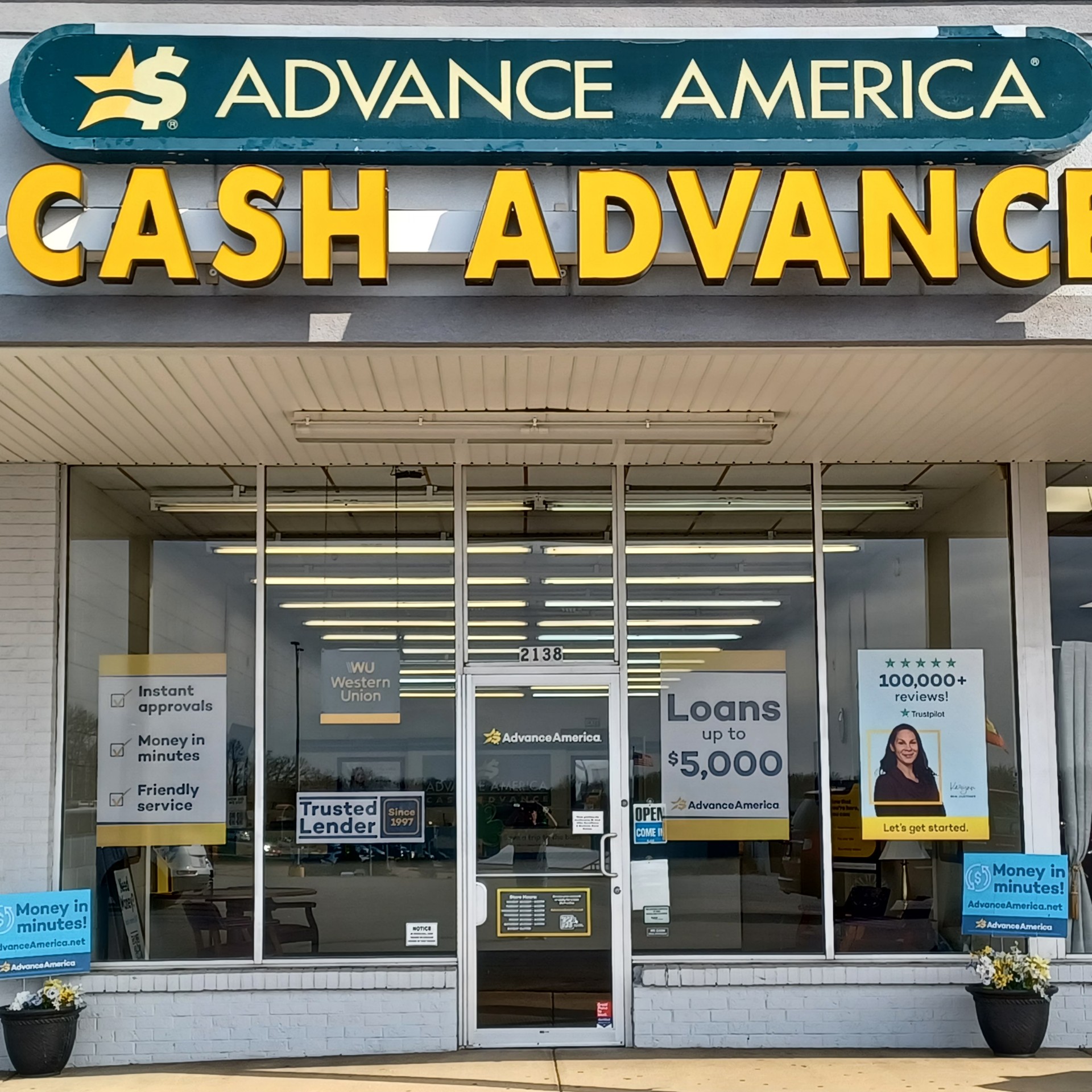 Advance America 2138 N. Westwood, Poplar Bluff, MO Store
