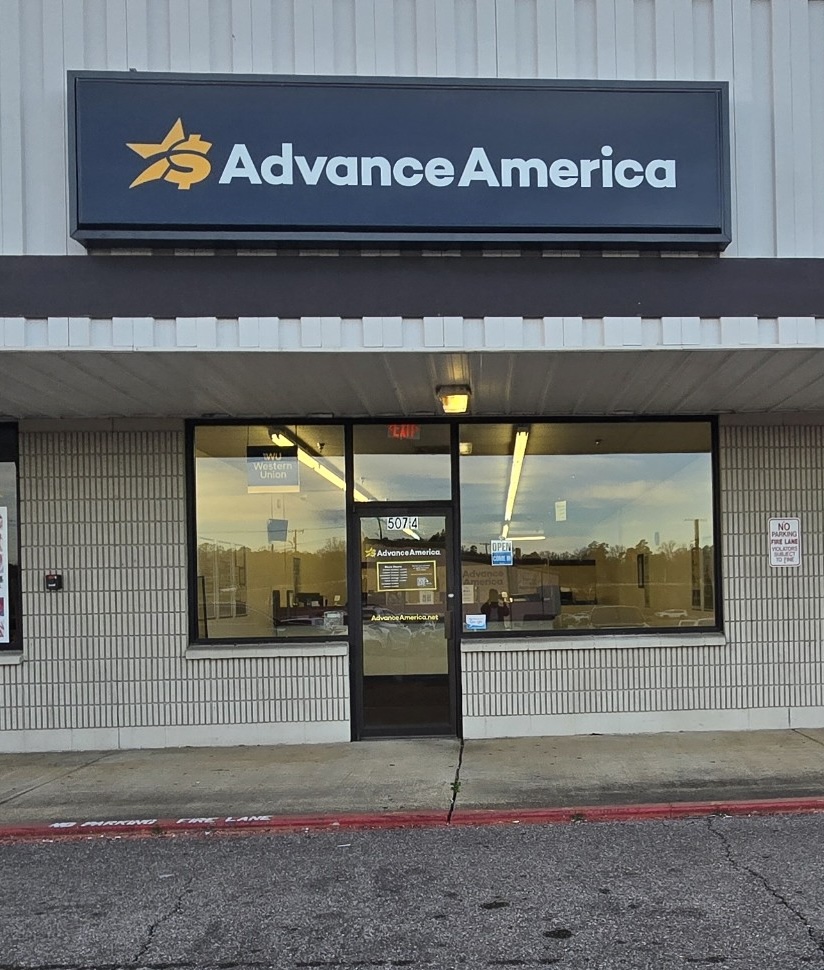 Advance America 507-4 18th Ave. N. Town Square, Columbus, MS Store