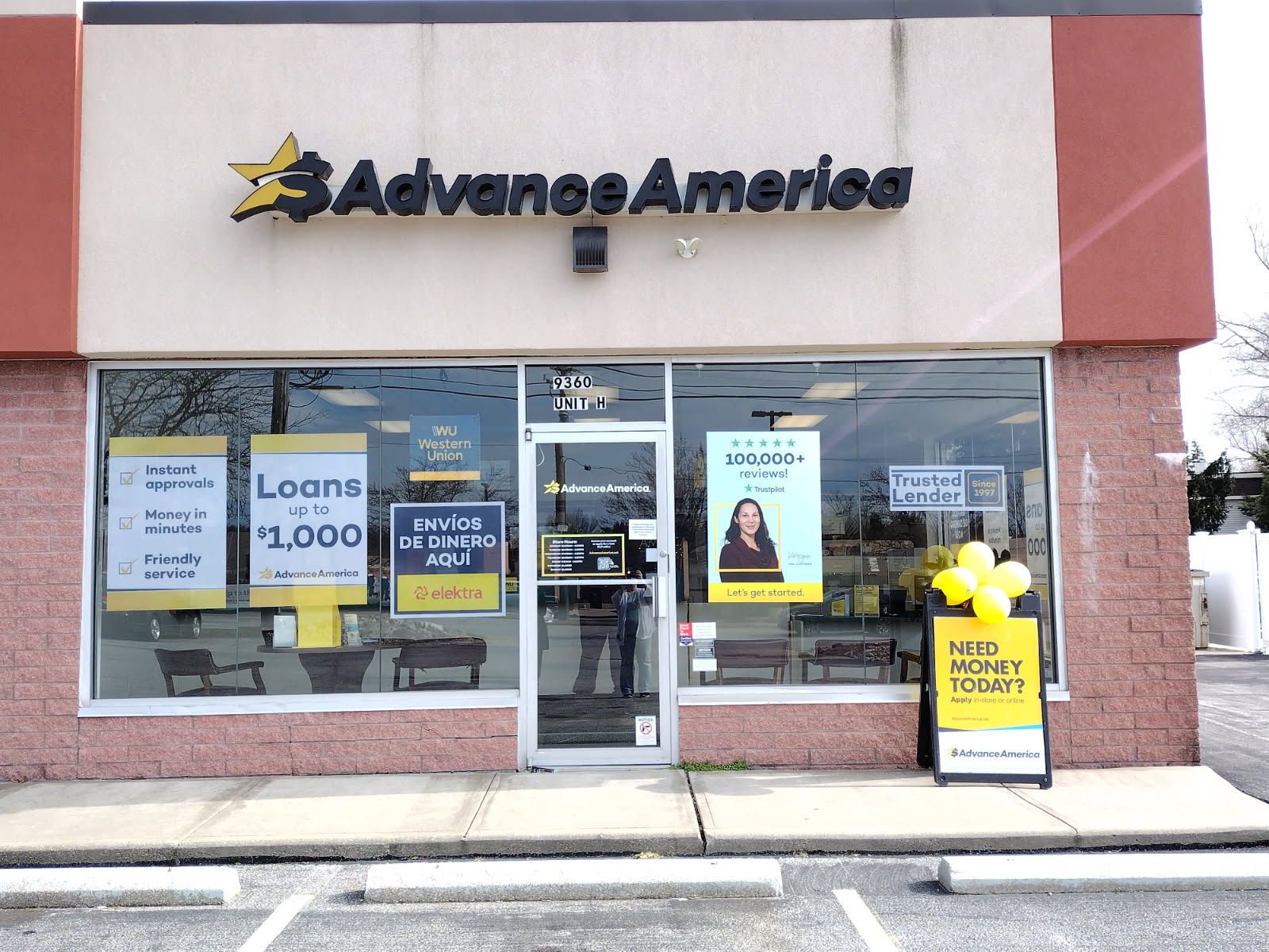 Advance America 9360 Mentor Ave, Unit H, Mentor, OH Store