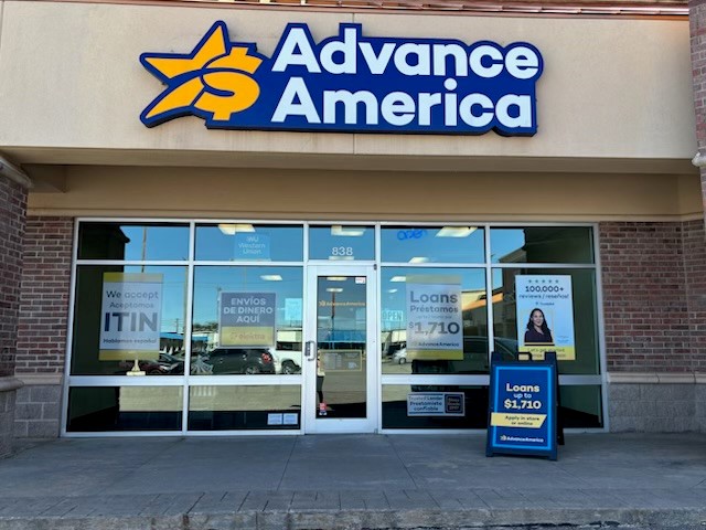 Advance America 838 NW 12th St., Moore, OK Store