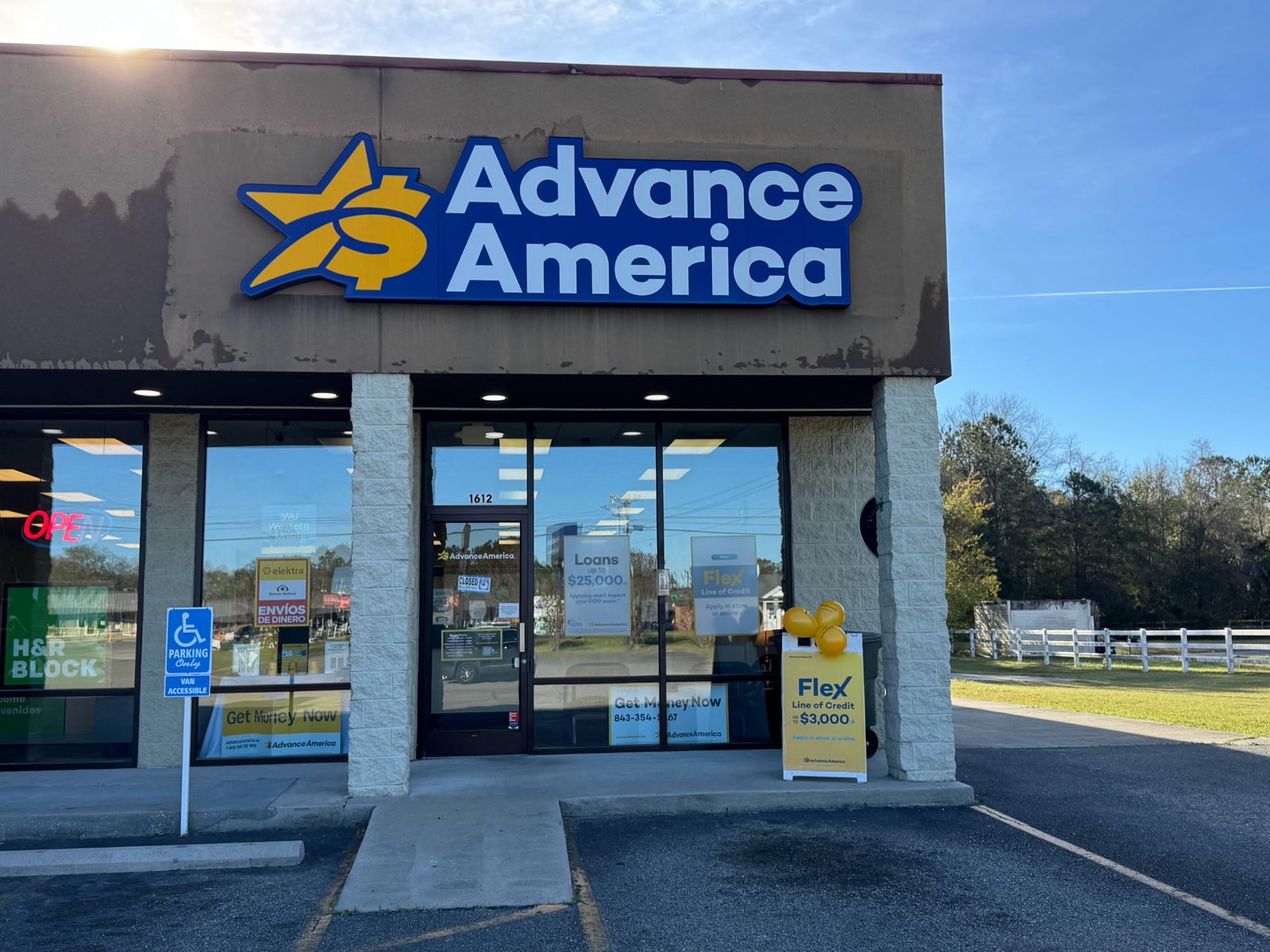 Advance America 1612 N. Longstreet Street, Kingstree, SC Store