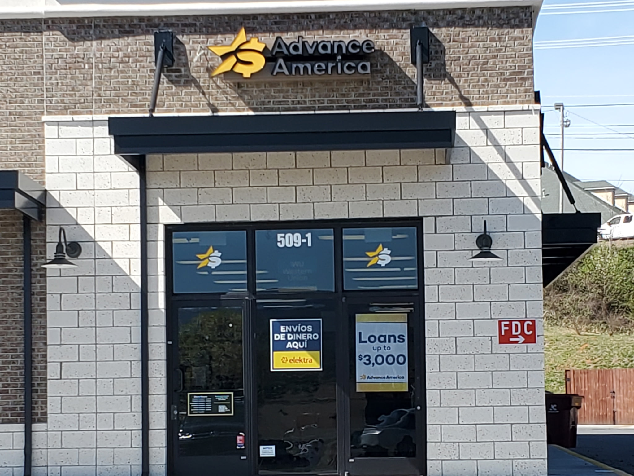 Advance America 509 N. State of Franklin Rd., Ste. 1, Johnson City, TN Store