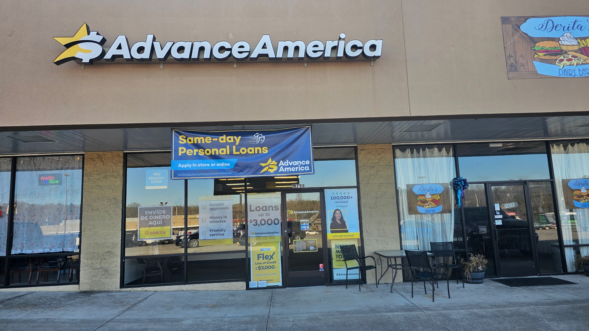 Advance America 19798 Alberta Street, B-8, Oneida, TN Store