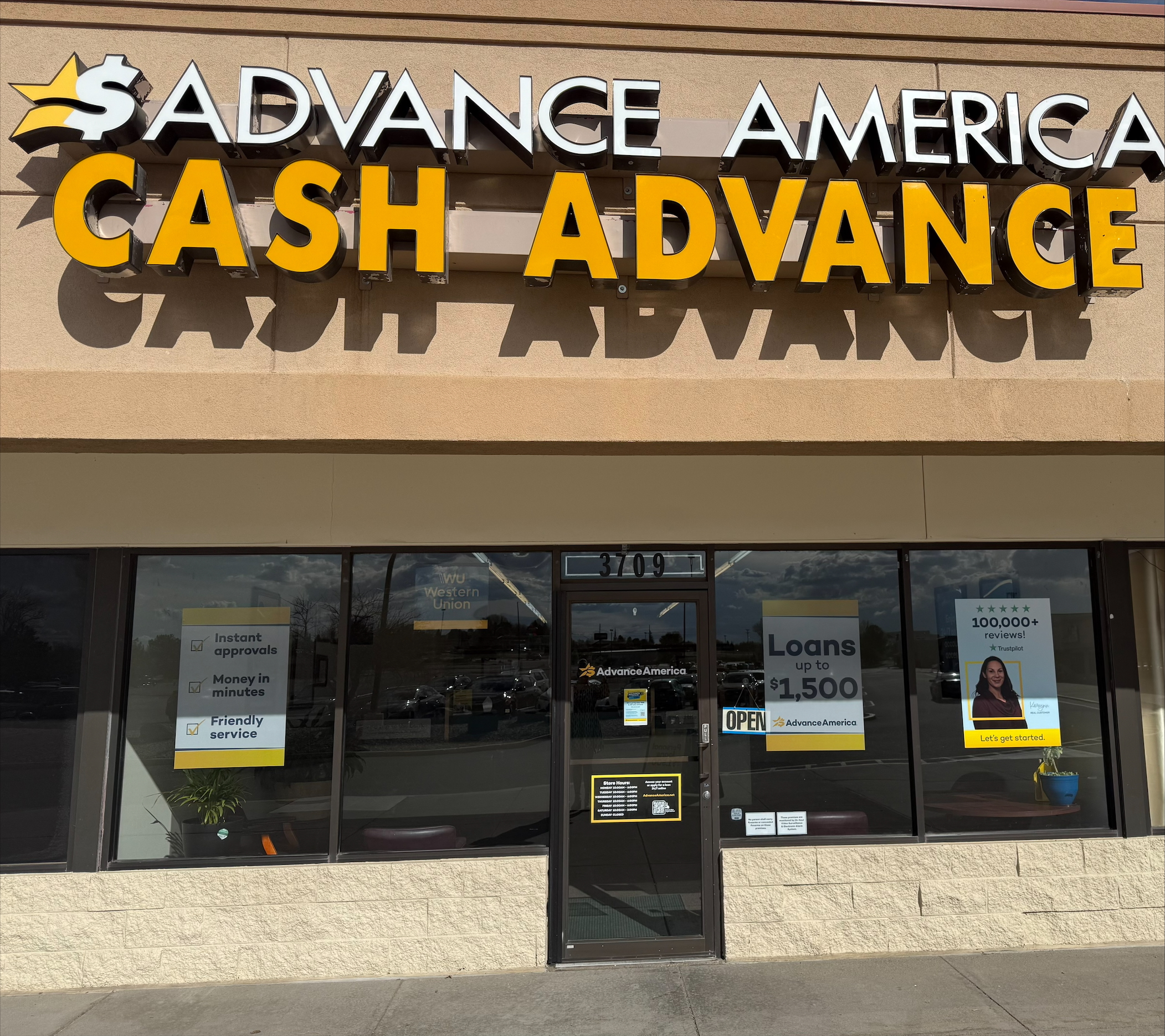 Advance America 3709 E. Lincoln Way, Ste. E8, Cheyenne, WY Store