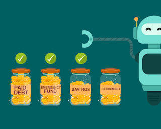 Contribute to Savings First Contribute to Savings First