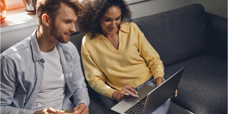 Couple Creating a Budget