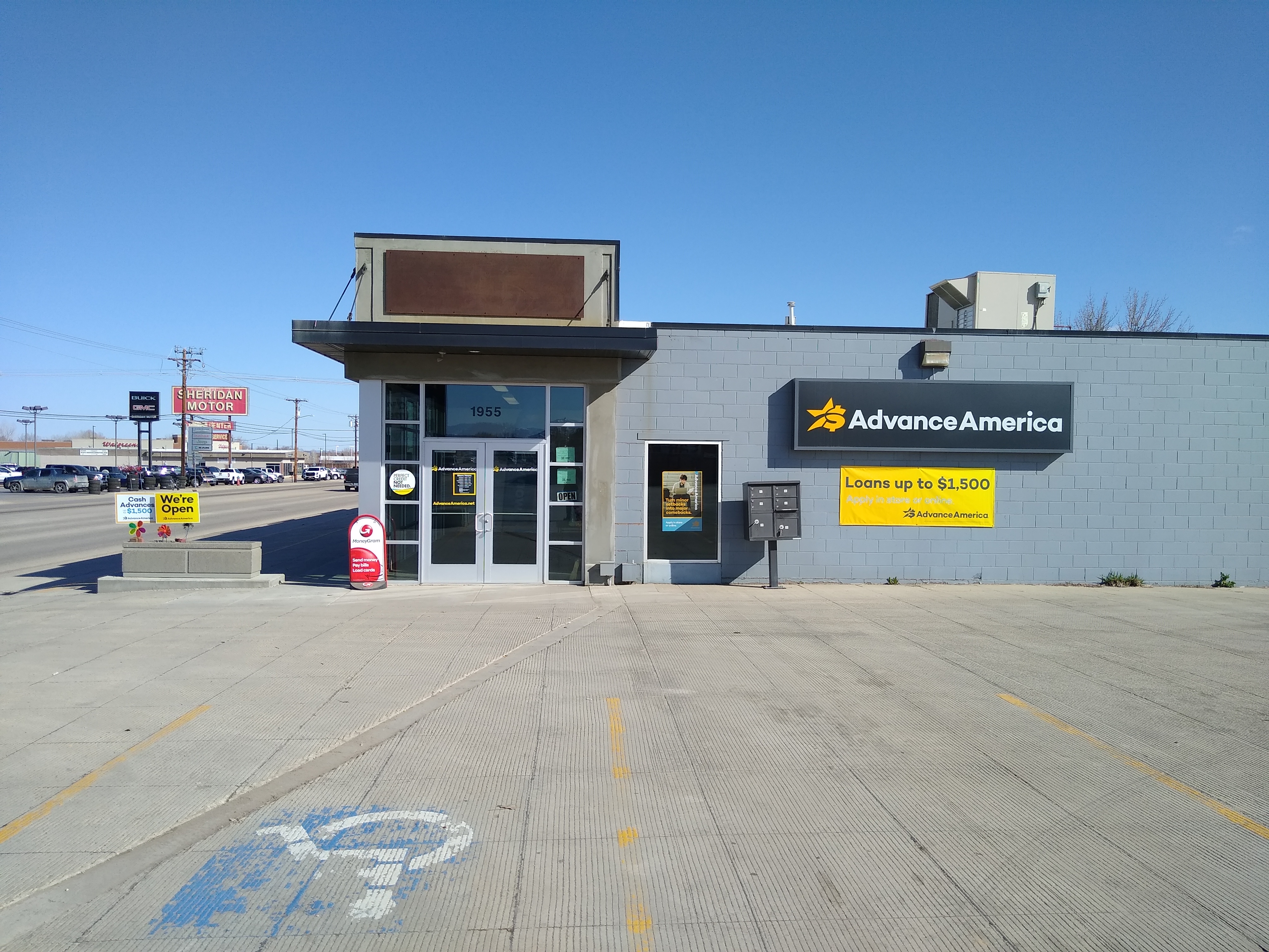 Advance America 1955 Coffeen Ave., Sheridan, WY Store