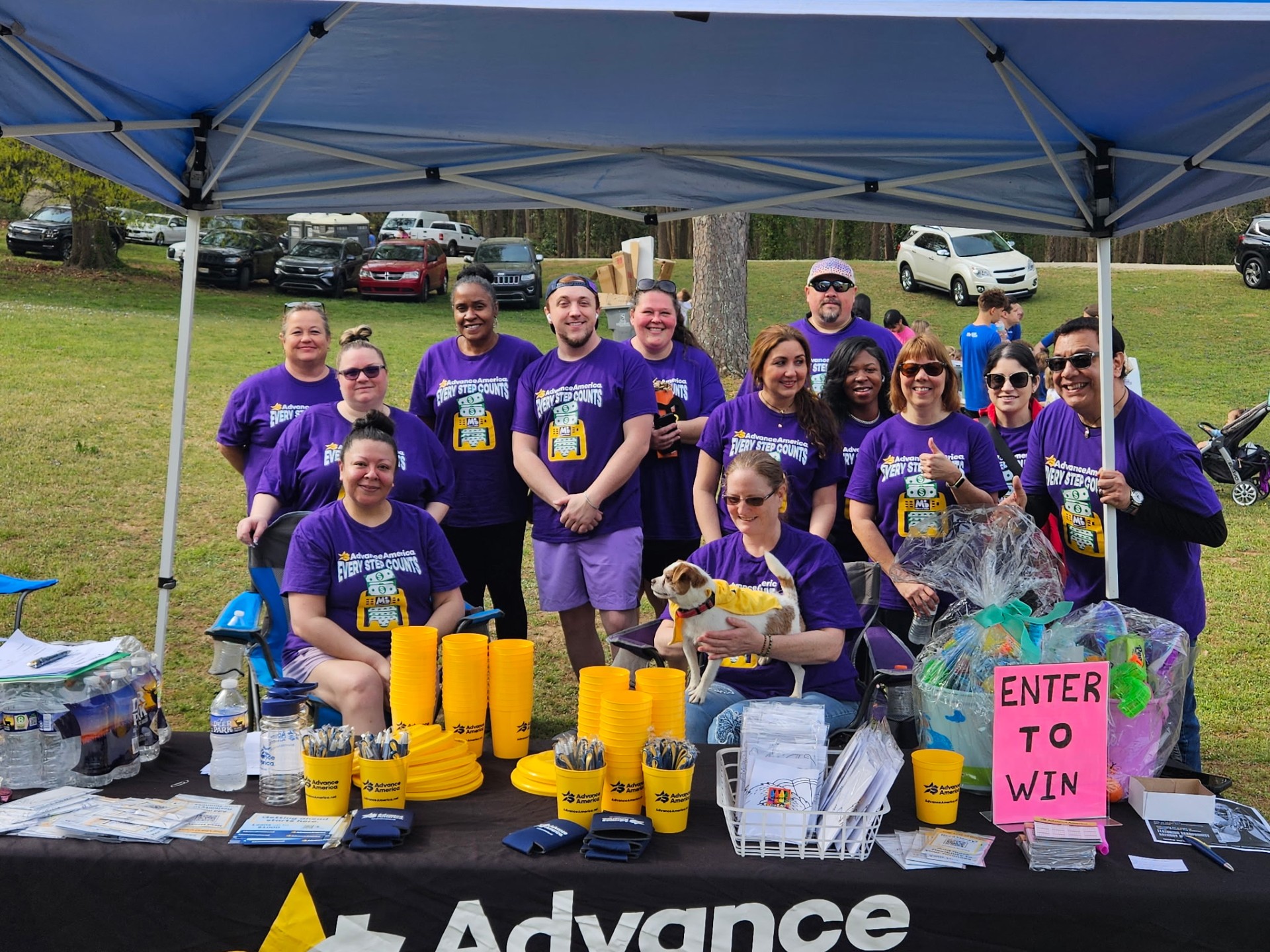 Advance America group at march of dimes