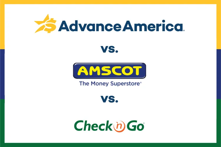 Advance America vs. Amscot vs. Check 'n Go