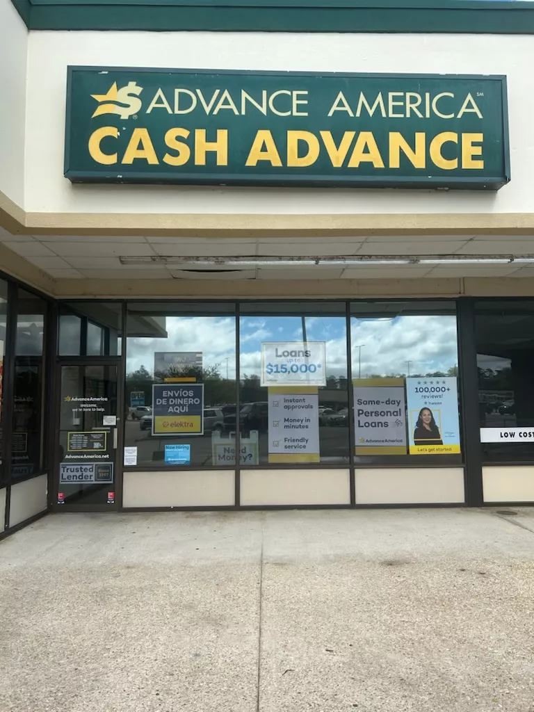 Advance America 1200 Business Hwy. 190, Ste. 4, Covington, LA Store