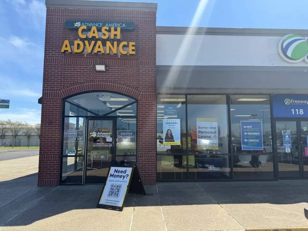 Advance America 2820 Louisville Avenue, Suite 120, Monroe, LA Store