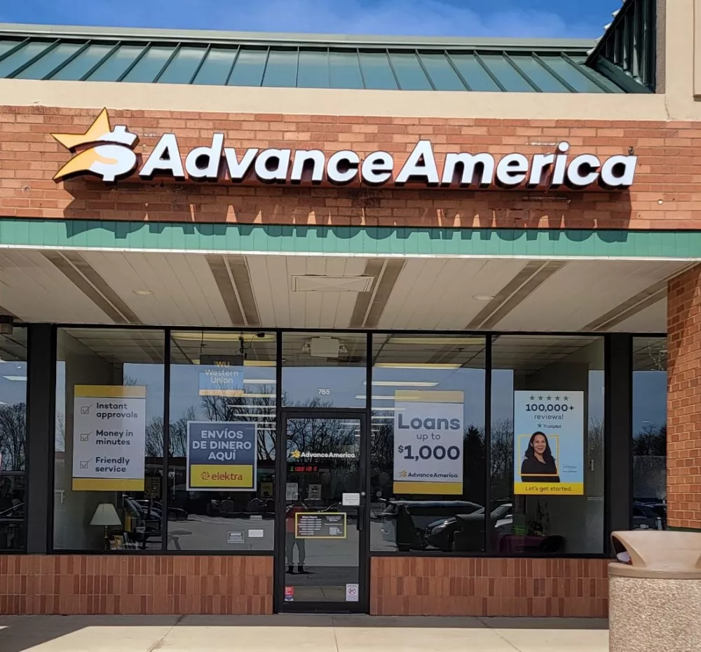 Advance America 765 W. Market St., Troy, OH Store