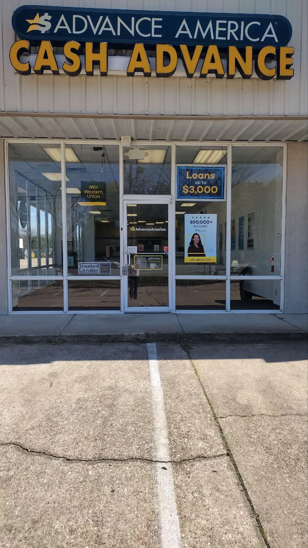 Advance America 547 US Hwy. 80 W, Demopolis, AL Store