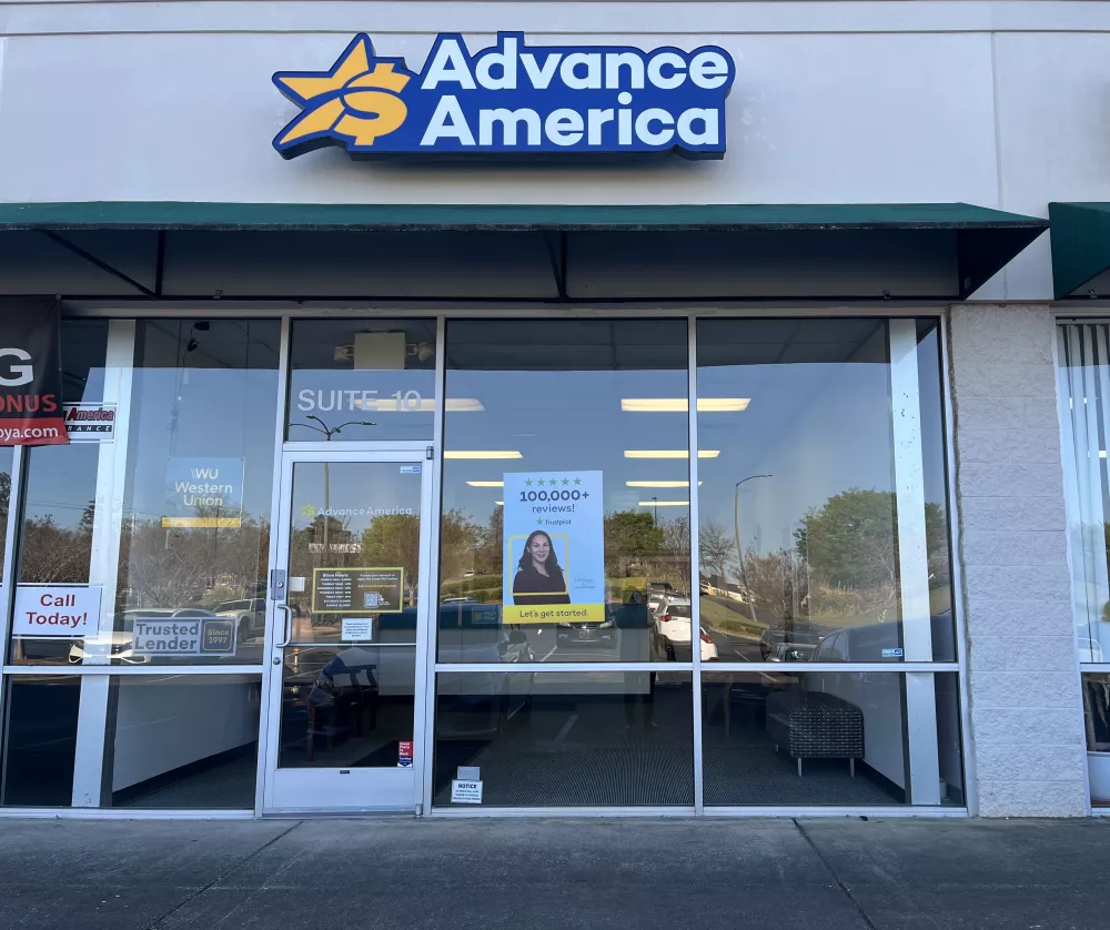 Advance America 3000 Pepperell Parkway, Ste. 10, Opelika, AL Store