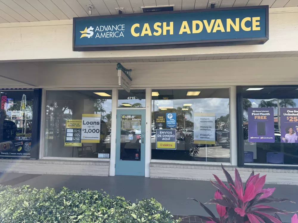 Advance America 4715 N. Congress Ave., Boynton Beach, FL Store