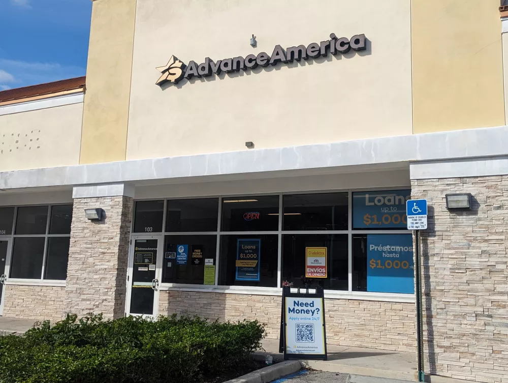 Advance America 1735 N. Federal Hwy., Unit 103, Hollywood, FL Store