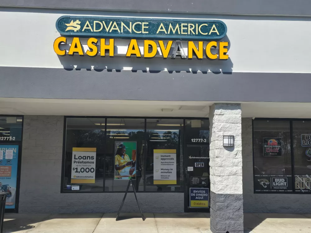 Advance America 12777 Atlantic Blvd., Unit 3, Jacksonville, FL Store