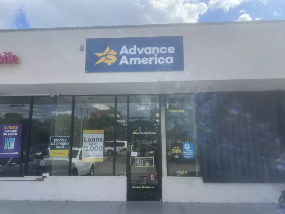 Advance America 2460-C North State Rd. 7, Lauderdale Lakes, FL Store