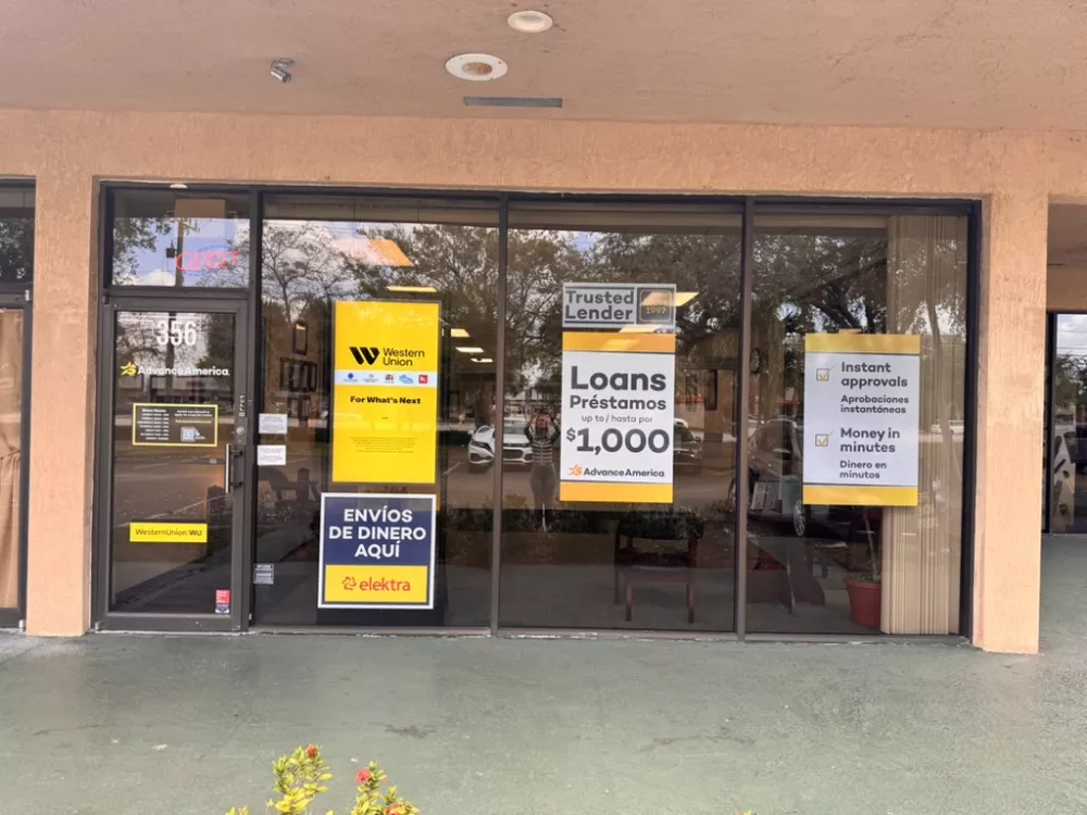 Advance America 356 South State Road 7, Margate, FL Store