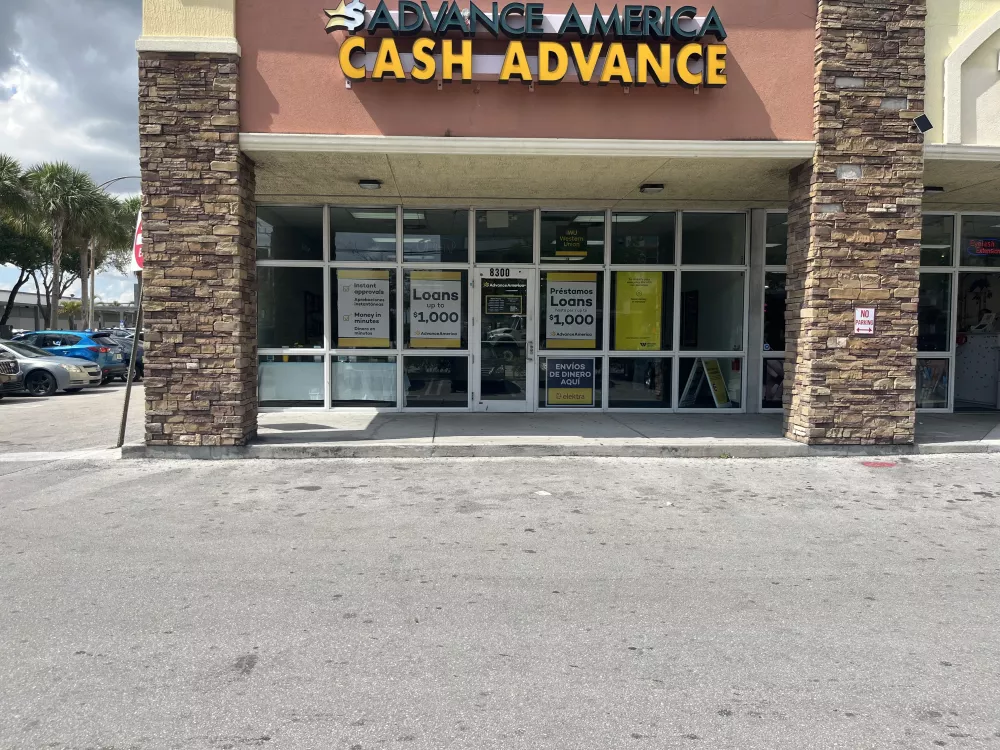 Advance America 8300 NW 27th Ave., Miami, FL Store