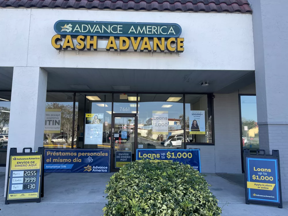 Advance America 7661 South Orange Blossom Trail, Orlando, FL Store
