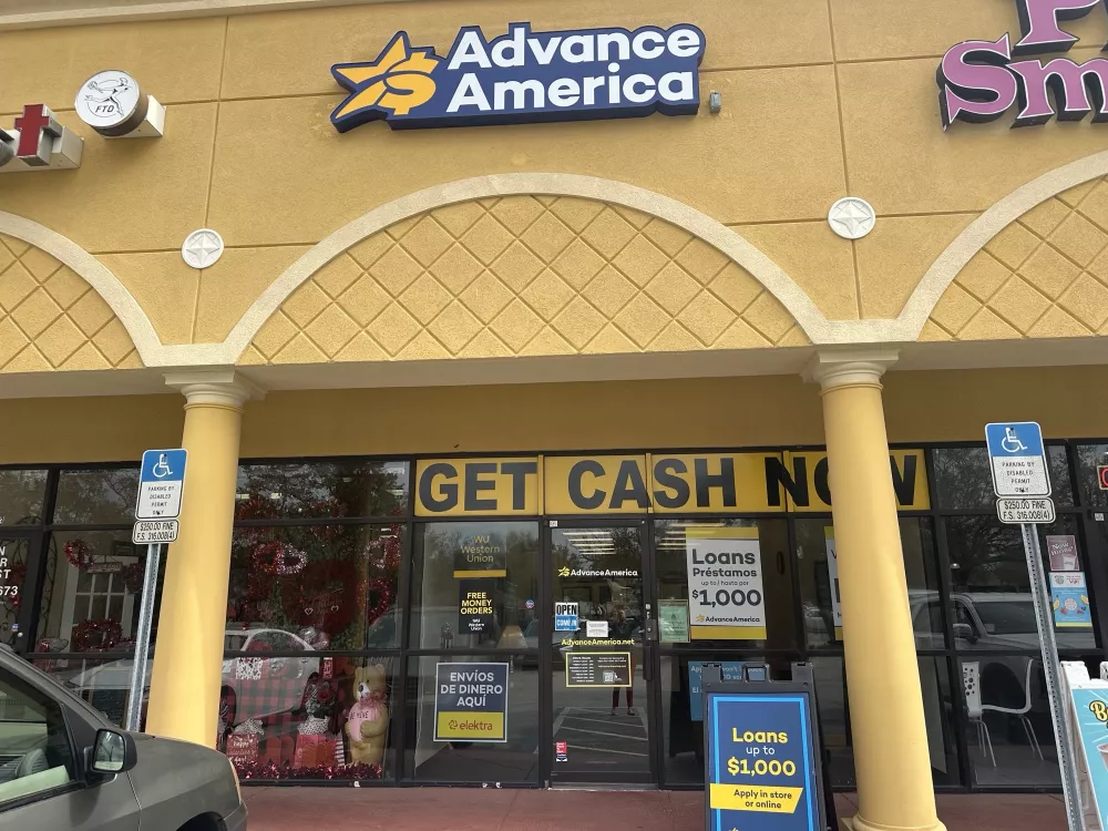 Advance America 13851 S. John Young Pkwy., Unit 104, Orlando, FL Store